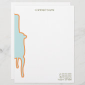 Französischer Sessel Letterhead Briefkopf (Vorne/Hinten)