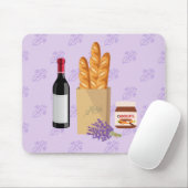 Französischer Snack Mousepad (Mit Mouse)
