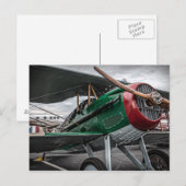 Französischer Spad Postkarte (Vorne/Hinten)