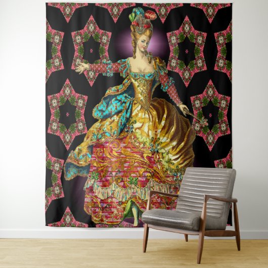 Französischer Starry Flight Wandteppich (Beispiel)