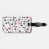 Französischer themenorientierter Gepäckanhänger (Rückseite horizontal)