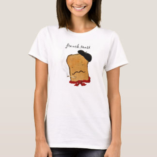 Französischer Toast-Damen-T-Shirt T-Shirt
