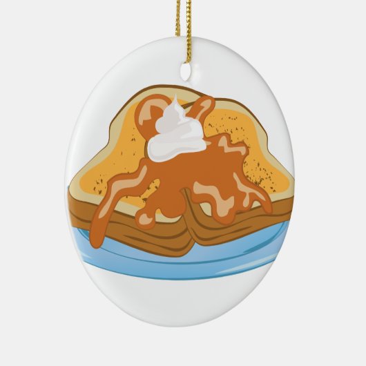 Französischer Toast Keramikornament (Rechts)