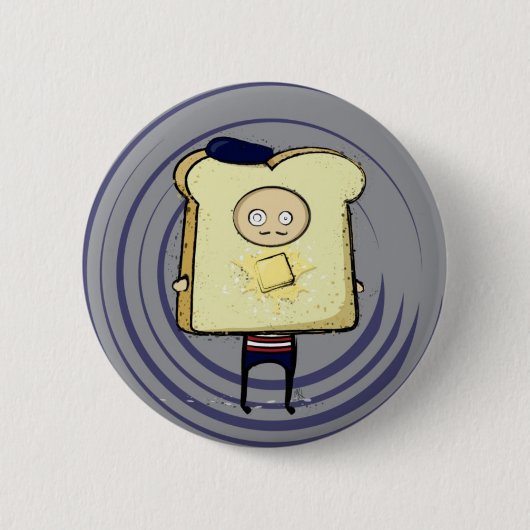 Französischer Toast-Knopf Button (Vorderseite)