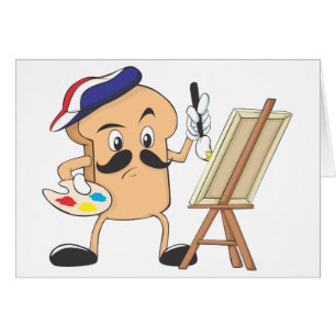 Französischer Toast-Künstler