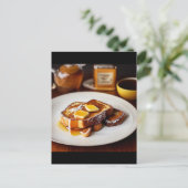 Französischer Toast! Postkarte (Stehend Vorderseite)