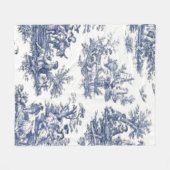 Französischer Toile Fleecedecke (Vorderseite (Horizontal))