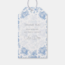 Französischer Toile-Floral-Bär