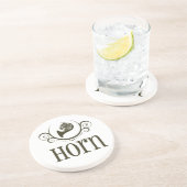 Französischer Untersetzer für Horn (Seite)