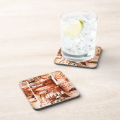 Französischer Untersetzer für Vintage Wasserfarbe (Rechte Seite)