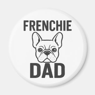 Französischer Vater - Cooler französischer Bulldog Magnet