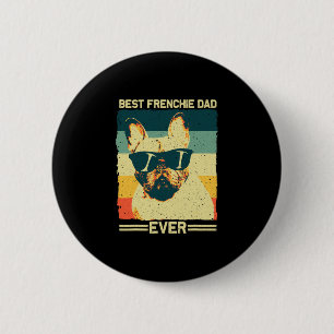Französischer Vater Design Männer Vater Französisc Button