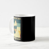 Französischer Vater Design Männer Vater Französisc Kaffeetasse (Vorderseite Links)