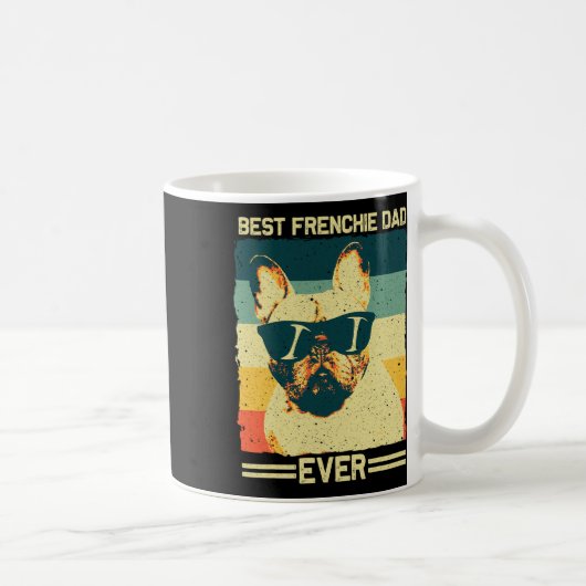Französischer Vater Design Männer Vater Französisc Kaffeetasse (Rechts)
