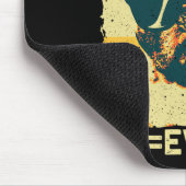 Französischer Vater Design Männer Vater Französisc Mousepad (Ecke)