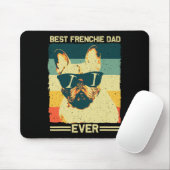 Französischer Vater Design Männer Vater Französisc Mousepad (Mit Mouse)