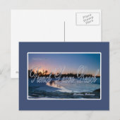 Französischer Verlass Beach, Eleuthera, Bahamas Po Postkarte (Vorne/Hinten)