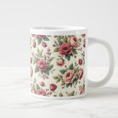 Französischer Vintag Chic Jumbo-Tasse (Rechts)