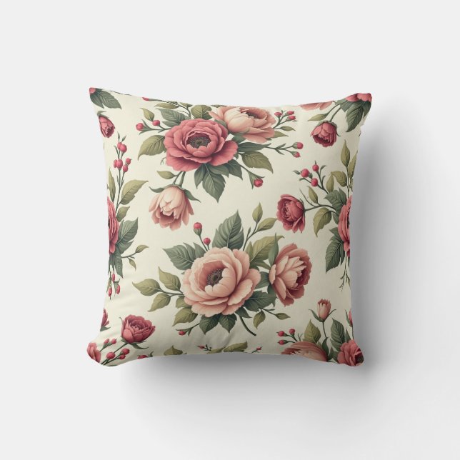 Französischer Vintag Chic Kissen (Vorderseite)