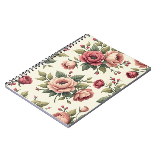 Französischer Vintag Chic Notizblock (Linke Seite)