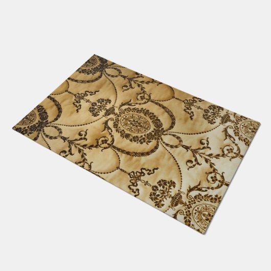 Französischer Vintager klassischer Fußmatte (Schrägansicht)