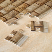 Französischer Wein Corkboard Puzzle (Seite)