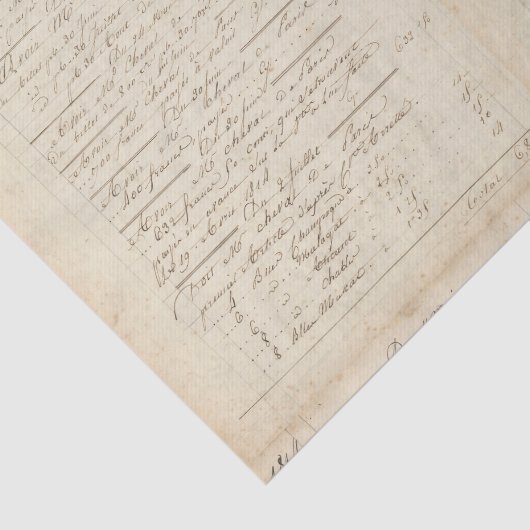 Französischer Wein Nr.02 Seidenpapier (Ausschnitt)