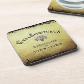 Französischer Wine Cork Untersetzer! Getränkeuntersetzer (Linke Seite)
