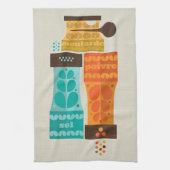 Französischer Zustand der 1970er Jahre Teetücher Geschirrtuch (Vertikal)