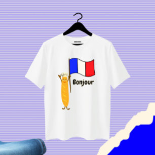 französisches Baguette T-Shirt