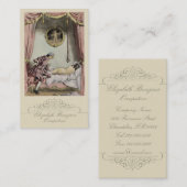 Französisches Bett ~ Visitenkarte (Vorne/Hinten)