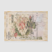 Französisches Blatt-Tissue Seidenpapier (Vorderseite)