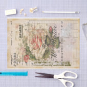 Französisches Blatt-Tissue Seidenpapier (Handwerk)