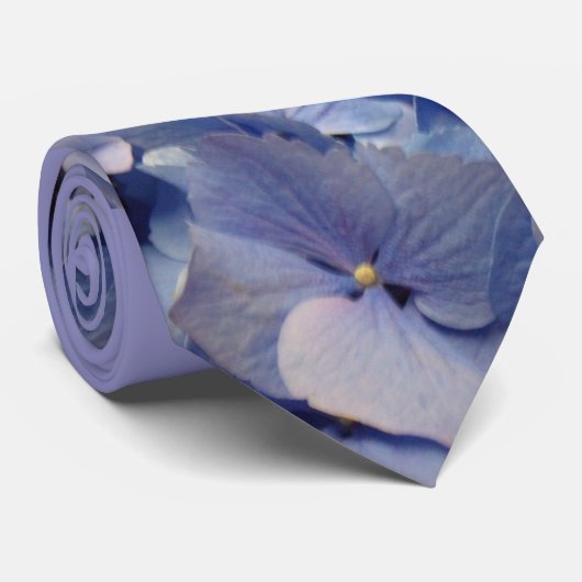 Französisches BlauHydrangea Krawatte (Gerollt)