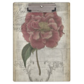 Französisches Blumen-III Klemmbrett (Vorderseite)