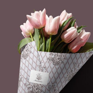 Französisches Blumen-Toile-Seidenpapier Seidenpapier