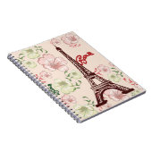 Französisches Blumenbuch Notizblock (Rechte Seite)