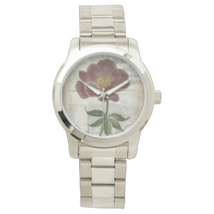 Französisches Blumeni Armbanduhr
