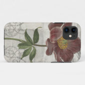 Französisches Blumeni Case-Mate iPhone Hülle (Rückseite (Horizontal))