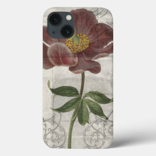 Französisches Blumeni iPhone 13 Hülle