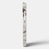 Französisches Blumeni Case-Mate iPhone Hülle (Rückseite / Links)