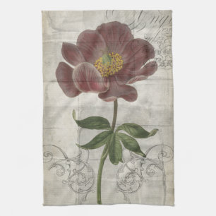 Französisches Blumeni Küchentuch