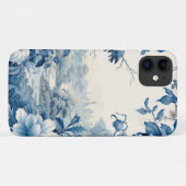 französisches Blumenmuster Case-Mate iPhone Hülle (Rückseite (Horizontal))