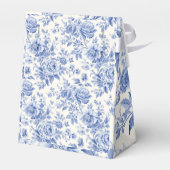 französisches Blumenmuster Geschenkschachtel (Rückseite)