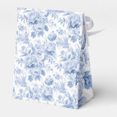 französisches Blumenmuster Geschenkschachtel (Rückseite)