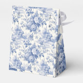 französisches Blumenmuster Geschenkschachtel (Rückseite)