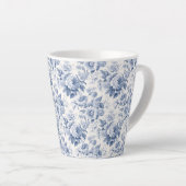 französisches Blumenmuster Milchtasse (Rechte Ecke)
