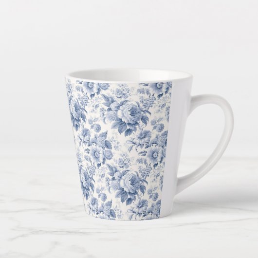 französisches Blumenmuster Milchtasse (Rechts)