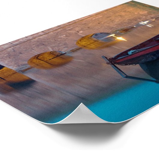 Französisches Boot Poster (Ecke)