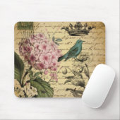 französisches botanisches des Kronenskript Mousepad (Mit Mouse)